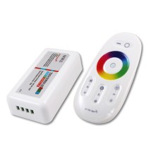 Sterownik LED RGB RF dotykowy 216W 12/24V + Pilot