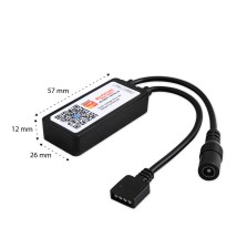 Sterownik LED RGB Smart Tuya 6A 5-24V mini