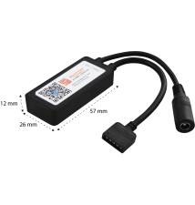 Sterownik LED RGBW Smart Tuya 6A 5-24V mini