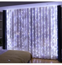 Kurtyna LED USB 5V 300 LED 3x3m pilot 6500K