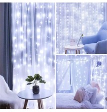 Kurtyna LED USB 5V 300 LED 3x3m pilot 6500K