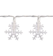 Łańcuch LED świąteczny gwiazdki 10 LED 2m 6500K