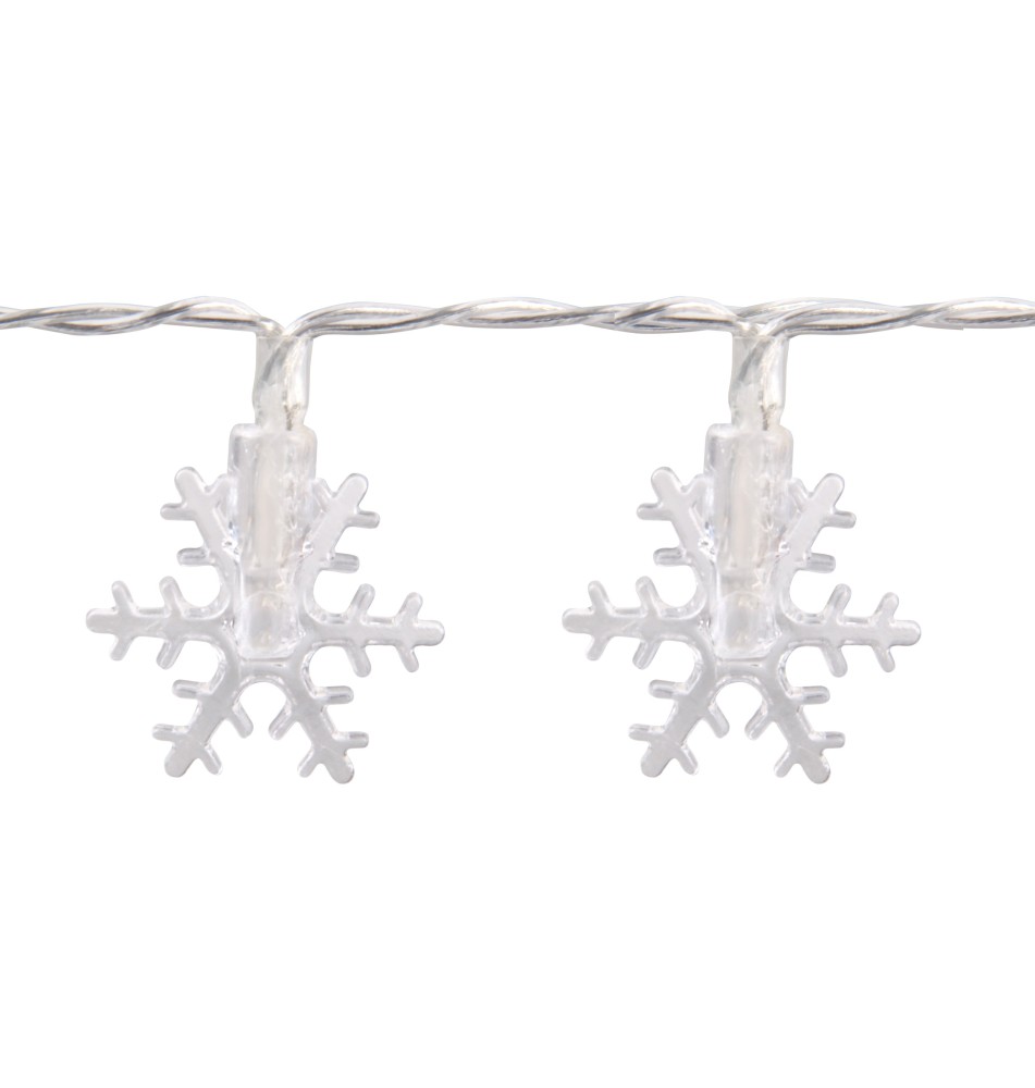 Łańcuch LED świąteczny gwiazdki 10 LED 2m 6500K