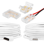 Connectors for LED strips